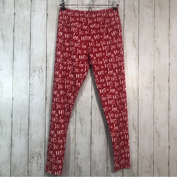 Charlie’s Project Christmas HoHo Leggings OS - Picture 1 of 5
